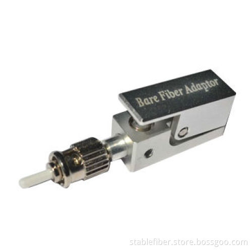 ST Bare Fiber Adapters, Low Insertion Loss